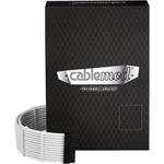 CableMod C-Series Pro ModMesh 12VHPWR káblová súprava pre Corsair RM, RMi, RMx (Black Label) - biela