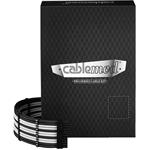 CableMod C-Series Pro ModMesh 12VHPWR káblová súprava pre Corsair RM, RMi, RMx (Black Label), čierna/biela