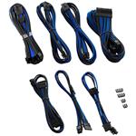 CableMod C-Series Pro ModMesh 12VHPWR káblová súprava pre Corsair RM, RMi, RMx (Black Label), čierna/modrá