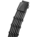 CableMod C-Series Pro ModMesh 12VHPWR káblová súprava pre Corsair RM, RMi, RMx (Black Label), sivá