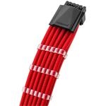 CableMod C-Series Pro ModMesh 12VHPWR na 3x PCI-e kábel pre Corsair – 60 cm, červený