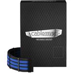 CableMod RT-Series Pro ModMesh 12VHPWR káblová súprava pre ASUS/Seasonic, čierna/modrá