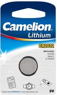 Camelion batéria LITHIUM gombíková CR2032 1ks