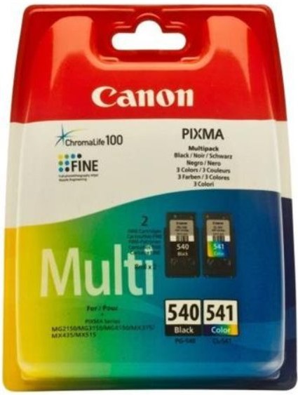 Canon Cartridge Pg 540 Xlcl 541xl Multipack VÝpredaj 5075