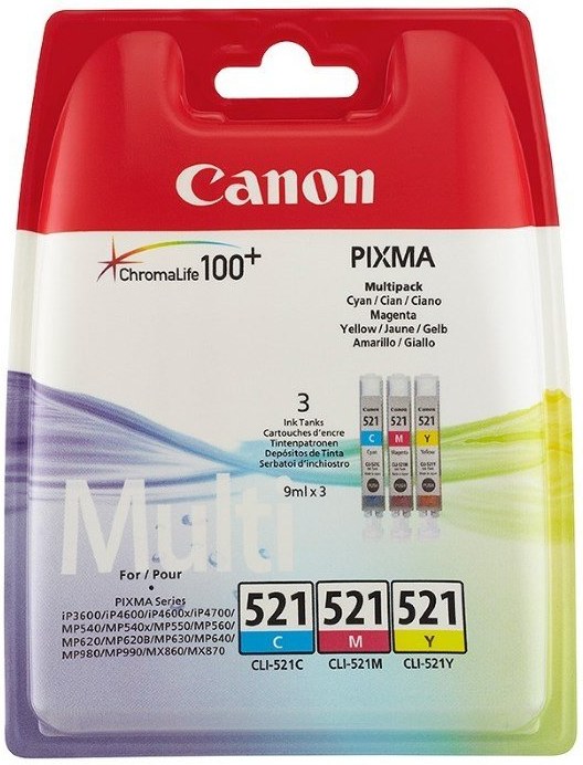 Canon CLI-521, farebný, 9ml