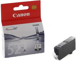Canon CLI-521BK, čierny, 9ml