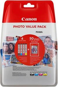 Canon CLI-571XL, multi pack C/M/Y/BK