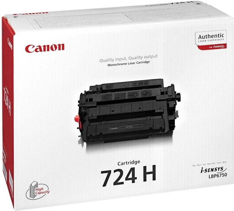 Canon CRG-724H, čierny, 12500strán