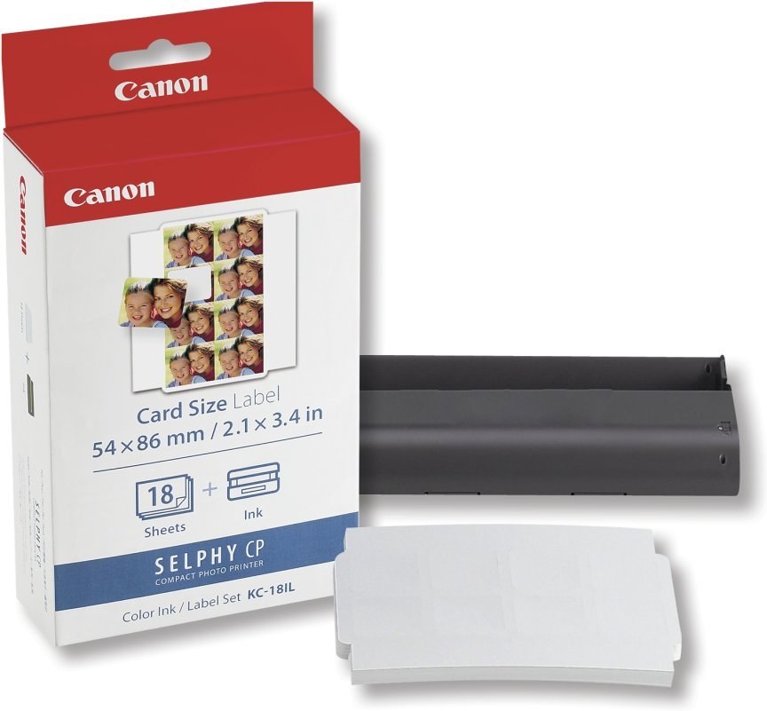 Canon KC-18IL náplň + papier 22 x 17,3 mm, 18 ks, pre SELPHY tlačiareň