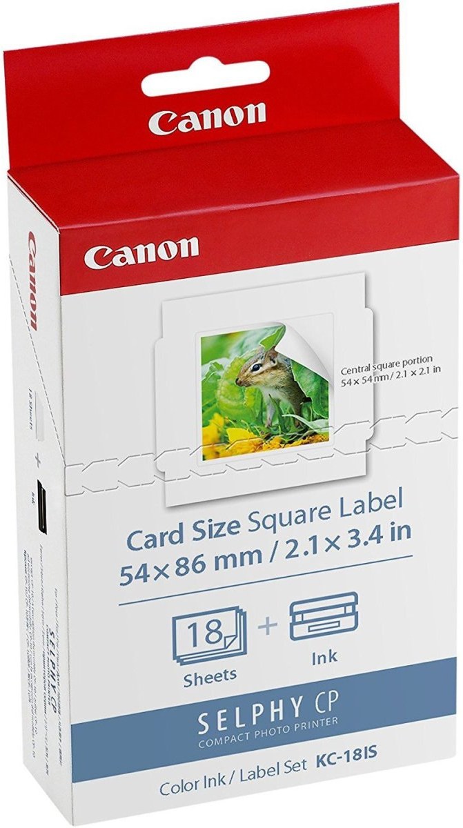 Canon KC-18IS náplň + papier 54 x 86 mm, 18 ks, pre SELPHY tlačiareň
