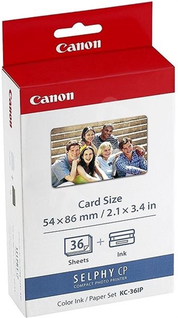 Canon KC-36IP papier 86x54, 36ks, náplň a papier