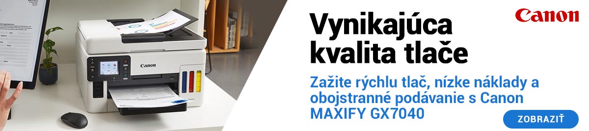 Canon Maxify GX7040 s 3 ročnou zárukou a dopravou zdarma