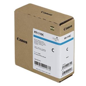 Canon originál ink PFI110C, cyan, 160ml, 2365C001, Canon imagePROGRAF TX-2000, TX-3000, TX-3000, TX-4000