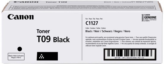Canon originál toner T09 BK, 3020C006, black, 7600str.