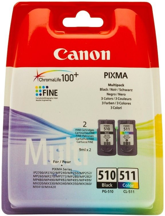 Canon PG-510/CL-511, multi pack