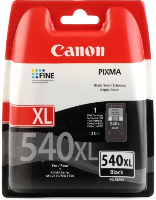 Canon PG-540 XL, čierna, 21ml (600 strán)