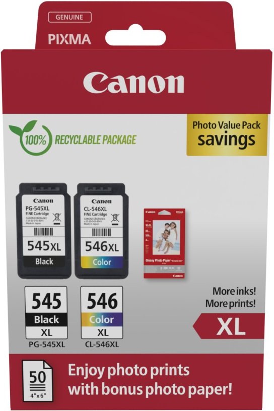 Canon PG-545XL/CL-546XL PHOTO VALUE