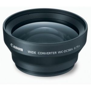 Canon širokoúhlý konvertor WC-DC58 pro G5