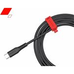 Canyon AC18, 1.2 m kábel, USB-A / USB-C, biely