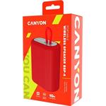 Canyon BSP-4, bluetooth reproduktor, červený