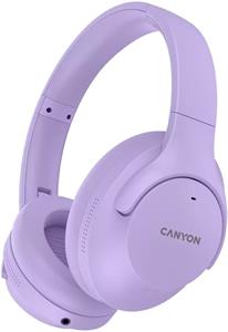 Canyon BTHS-10, bluetooth bezdrôtové slúchadlá, fialové