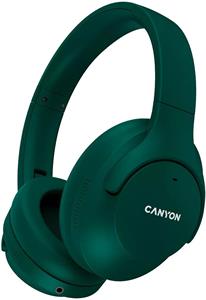 Canyon BTHS-10, bluetooth bezdrôtové slúchadlá, zelené