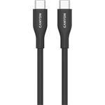 Canyon CC60SC10, USB-C / USB-C, PD 60 W, čierny