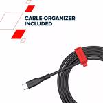 Canyon CC60SC12, 1.2 m kábel, USB-C / USB-C, 60W, biely