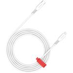 Canyon CLN30SC20, 2 m kábel, USB-C / Lightning, biely