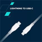 Canyon CLNM60SC10, 1 m kábel, USB-C / Lighting, ružový