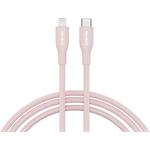 Canyon CLNM60SC10, 1 m kábel, USB-C / Lighting, ružový