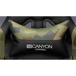 Canyon CND-SGCH4AO Argama, luxusné herné kreslo , Camouflage