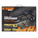 Canyon CND-SGS03M-US Argama herná sada drôtová klávesnica + drôtová myš + headset + podložka pod myš