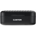 Canyon CNE-CBTHS1B True, bezdrôtové slúchadlá, čierne
