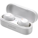 Canyon CNE-CBTHS1W True, bezdrôtové slúchadlá, biele