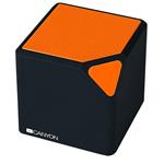 Canyon CNE-CBTSP2BO Bluetooth V2.1+EDR prenosný reproduktor, 3.5mm mini jack, microUSB, integr. akum. 300mAh, oranž