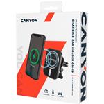 Canyon CNE-CCA15B01, magnetický držiak do mriežky ventilátora s bezdrôtovou nabíjačkou pre iPhone 12/13