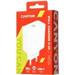 Canyon CNE-CHA20W, univerzálna nabíjačka, biela