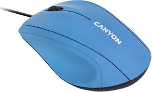 Canyon CNE-CMS05BX, optická myš, svetlo-modrá