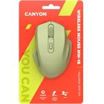Canyon CNE-CMSW15GO, bezdrôtová optická myš, zlatá
