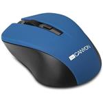 Canyon CNE-CMSW1BL, bezdrôtová optická myš, modro-čierna