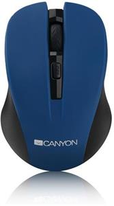 Canyon CNE-CMSW1BL, bezdrôtová optická myš, modro-čierna