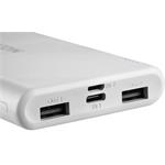 Canyon CNE-CPB1006W, 10 000 mAh, Powerbanka, biela