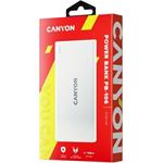 Canyon CNE-CPB1006W, 10 000 mAh, Powerbanka, biela