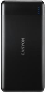 Canyon CNE-CPB1007B, 10 000 mAh, Powerbanka, čierna