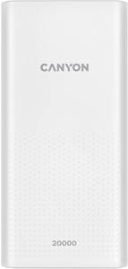Canyon CNE-CPB2001W, Powerbanka, 20 000 mAh, biela