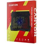 Canyon CNE-HNS02, chladiaci podstavec s ventilátorom, čierny