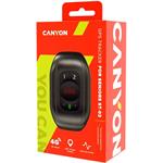 Canyon CNE-ST02BB, Smart náramok pre seniorov s funkciami tlačidla SOS, sledovania a možnosťou volania