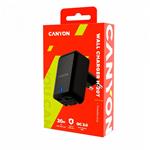 Canyon CNS-CHA20B, vysokorýchlostná skladacia nabíjačka, čierna