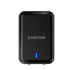 Canyon CNS-CHA20B, vysokorýchlostná skladacia nabíjačka, čierna